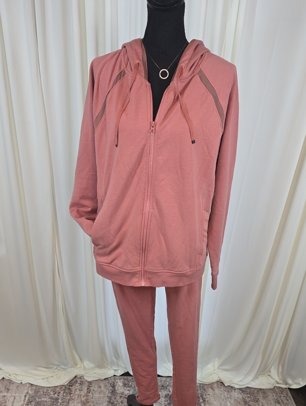 Victoria Sport full-zip Hoodie and Legging 2-Piece Set